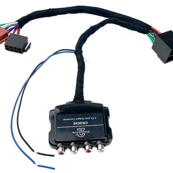 Perfekter Sound für Verstärker und DSP dank unseres 4-Kanal Line-Out Konverters