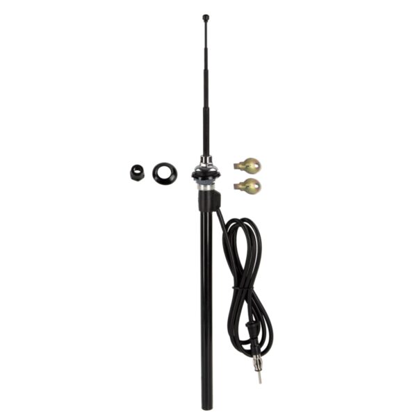 Teleskopantenne AM/FM universal passiv schwarz D29mm