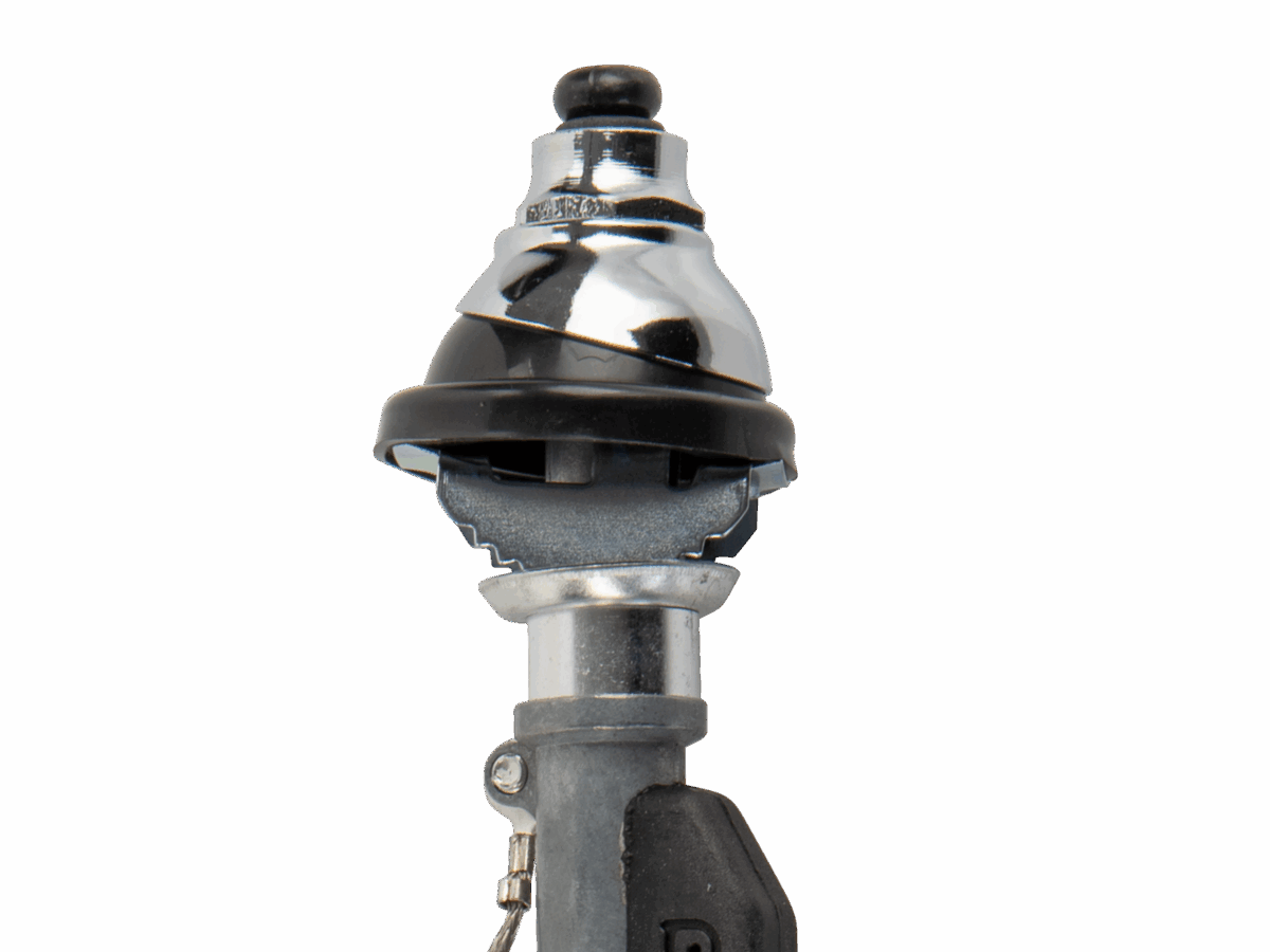 Teleskopantenne AM/FM universal passiv chrom D38mm – Bild 2