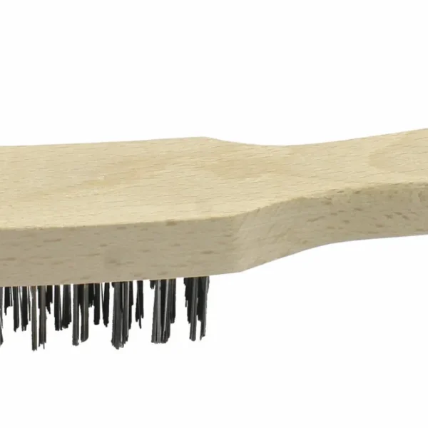 Drahtbürste 3-reihig, Stahldraht, 290mm