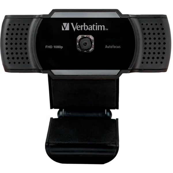 Webcam Verbatim AWC-01- Full-HD 1080p, schwarz, 2560x1440, 30 FPS, USB
