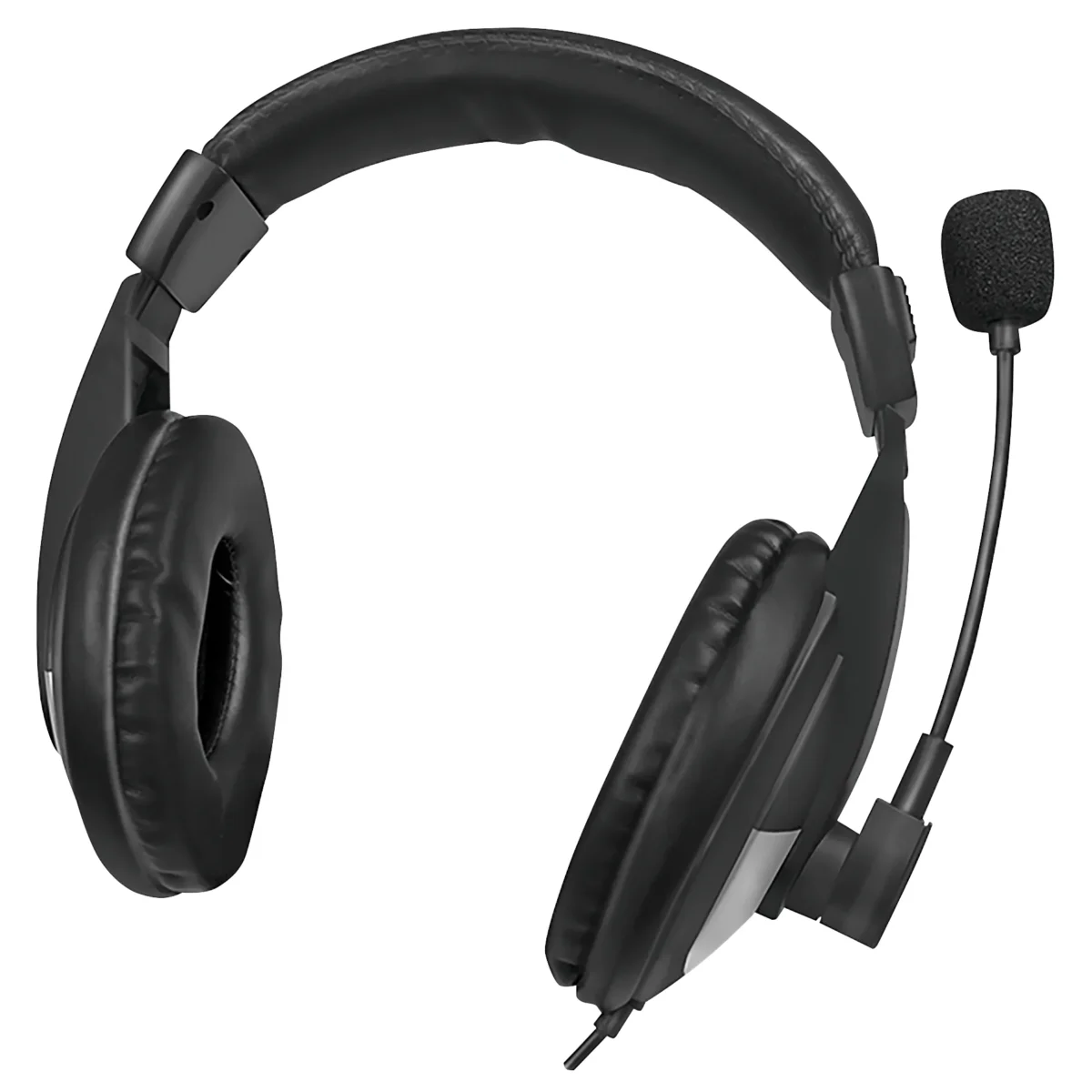 Stereo Headset High Quality, USB, schwarz – Bild 2