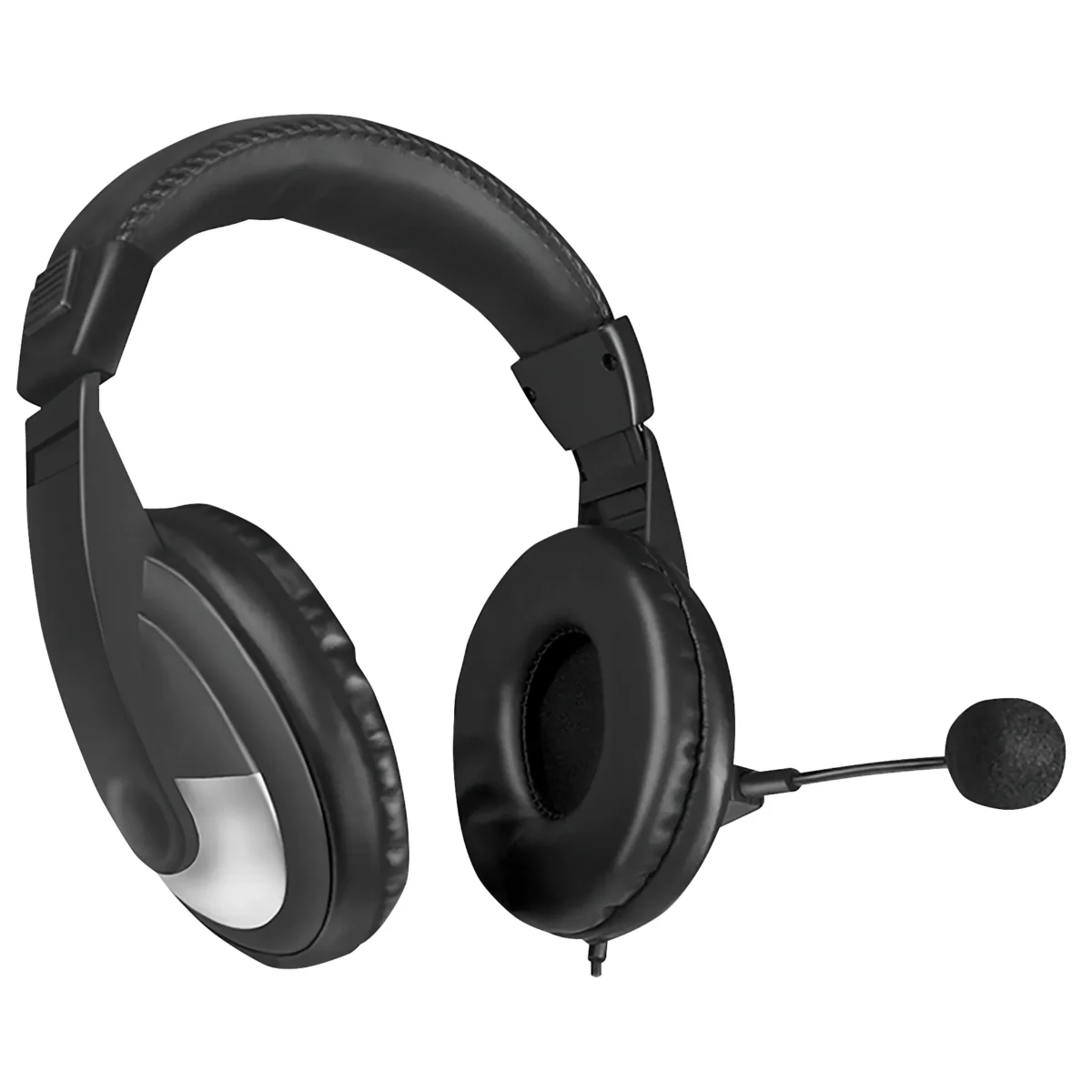 Stereo Headset High Quality, USB, schwarz – Bild 3