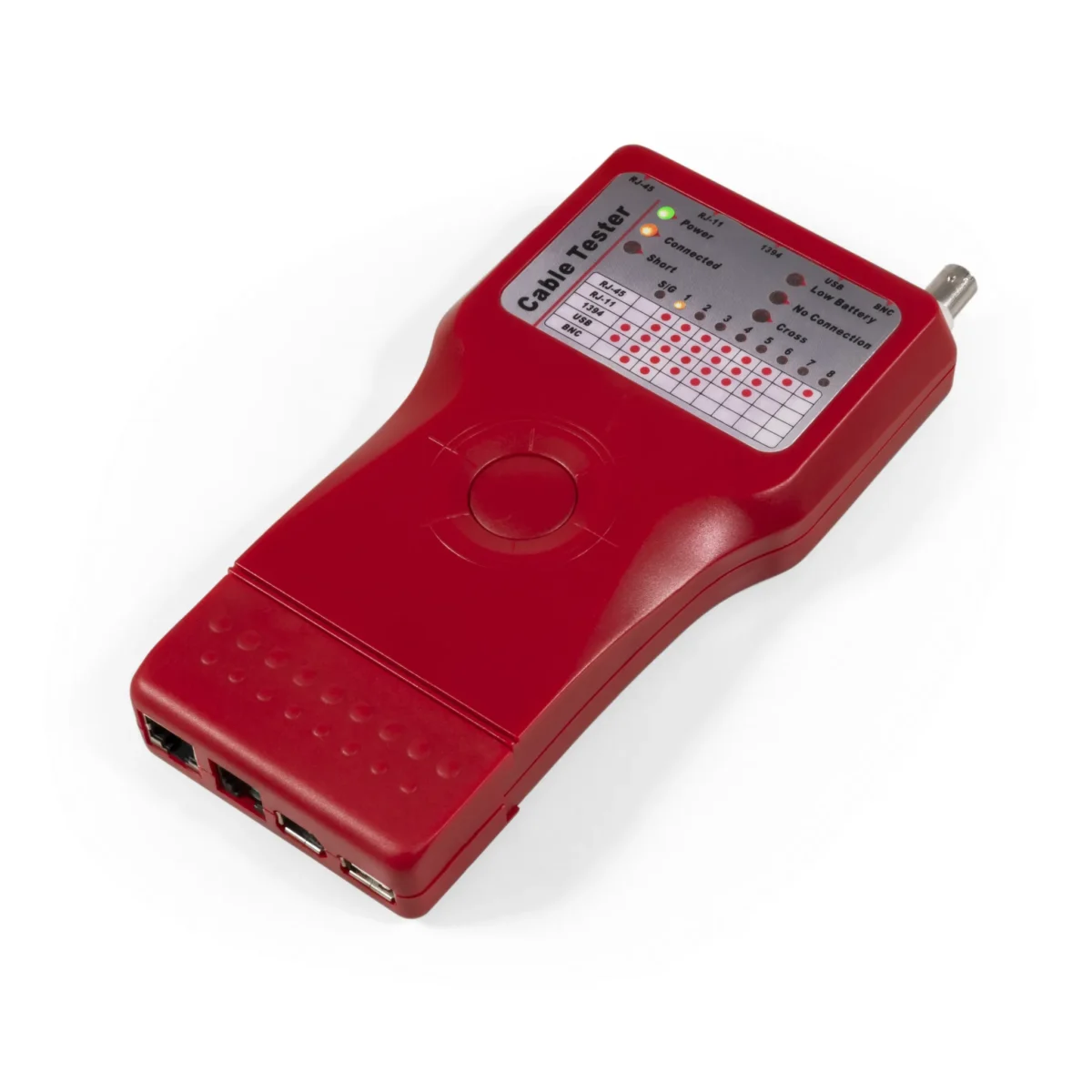 Kabeltester McPower "KT-53" 5in1 mit Remote Einheit, RJ11, RJ45 usw. – Bild 1