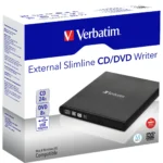 Externer CD/DVD Recorder/ Brenner Verbatim, Slimline, USB 2.0 – Bild 2