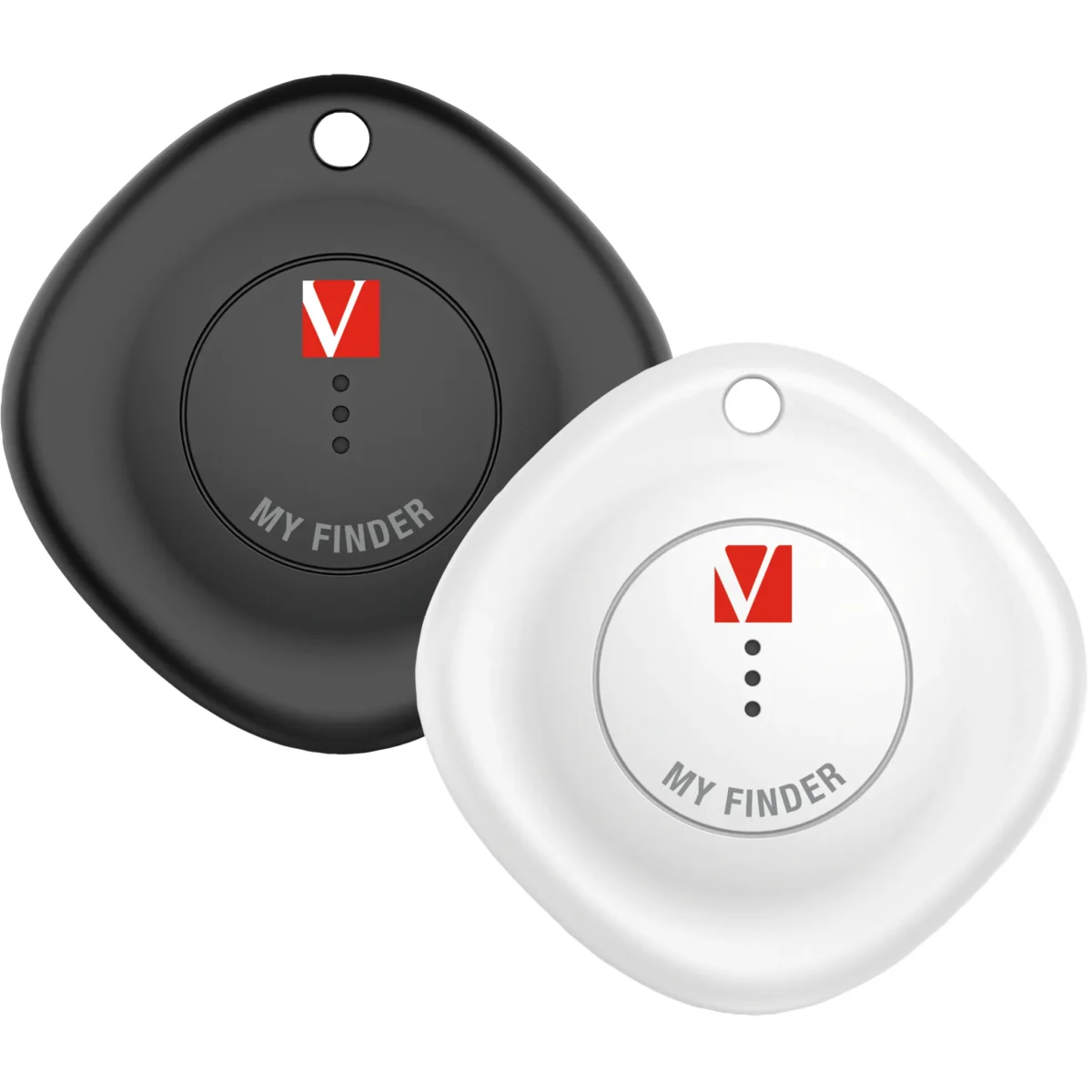 Bluetooth-Tracker Verbatim "My Finder" für Apple "Wo ist?", Keyring, 2er-Pack – Bild 1