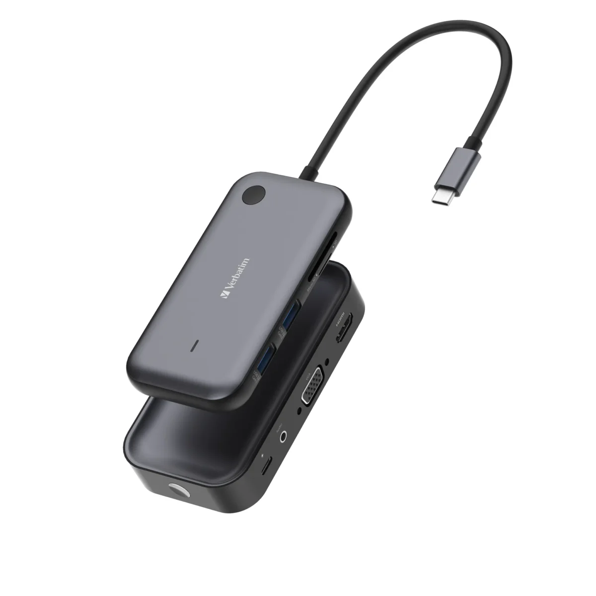 Wireless-Adapter Verbatim "Share My Screen", USB-C, HDMI, Full HD, 2xUSB3.2-A – Bild 4