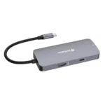 USB-C Multiport-Hub Verbatim "CMH-05", 2x USB 3.2C, HDMI 4K, USB 3.1-C Kabel