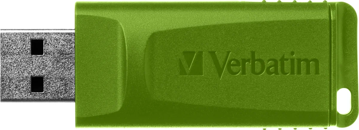 USB 2.0 Stick Verbatim, 16GB, Slider, rot-blau-grün, Multipack, 3er-Pack – Bild 3