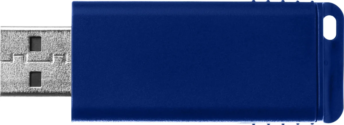 USB 2.0 Stick Verbatim, 32GB, Slider, rot-blau, Multipack, 2er-Pack – Bild 3