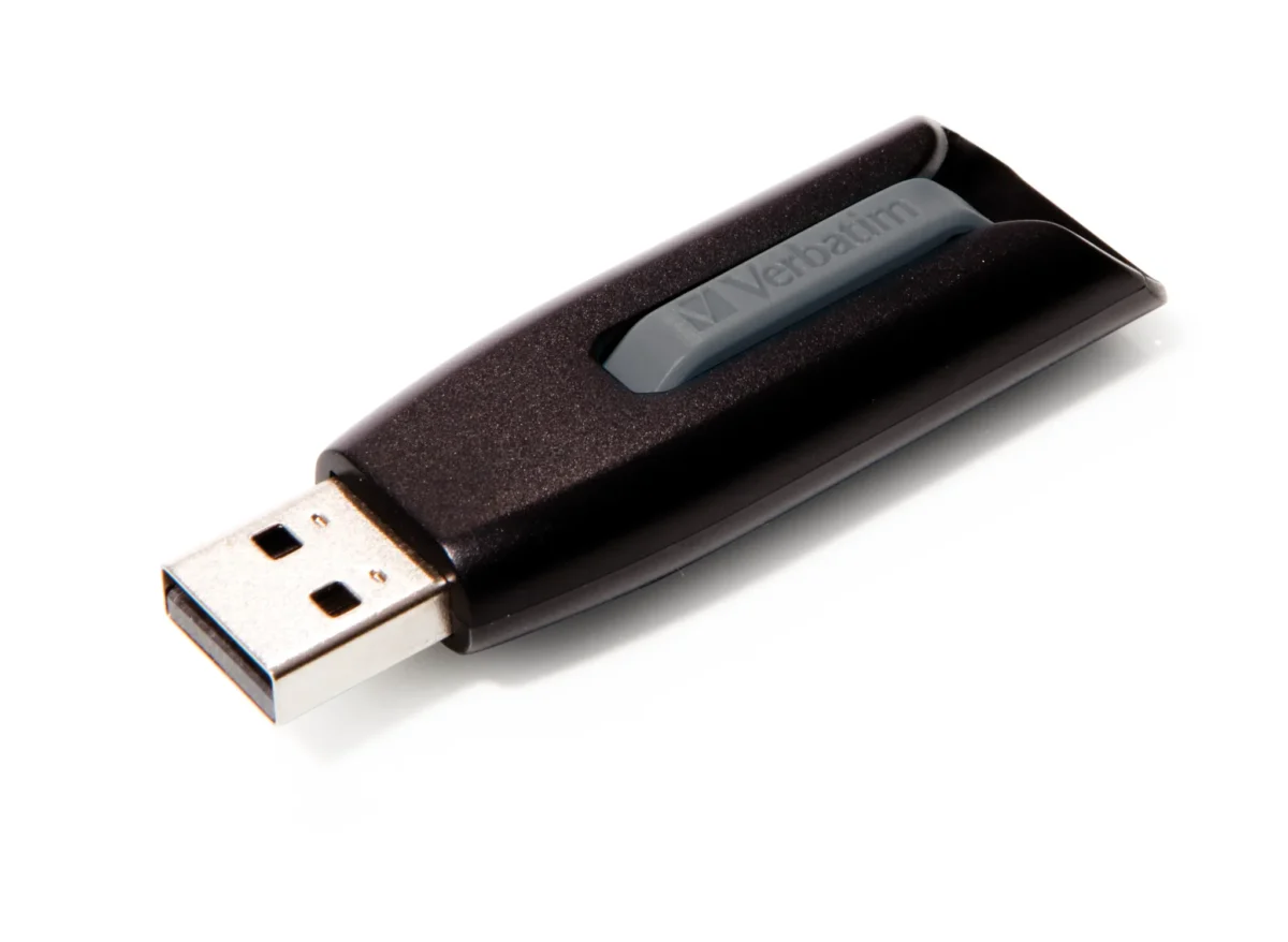 USB 3.2 Stick Verbatim "Store 'n' Go", 256GB, V3 Drive, grau, Typ-A – Bild 1