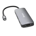 USB-C Pro 8-Port Multiport-Hub CMH-08,Verbatim,3x USB 3.2-A,USB 3.2-C,2x HDMI 4K – Bild 2
