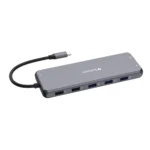 USB-C Pro 8-Port Multiport-Hub CMH-13, Verbatim, USB 3.1-C Kabel