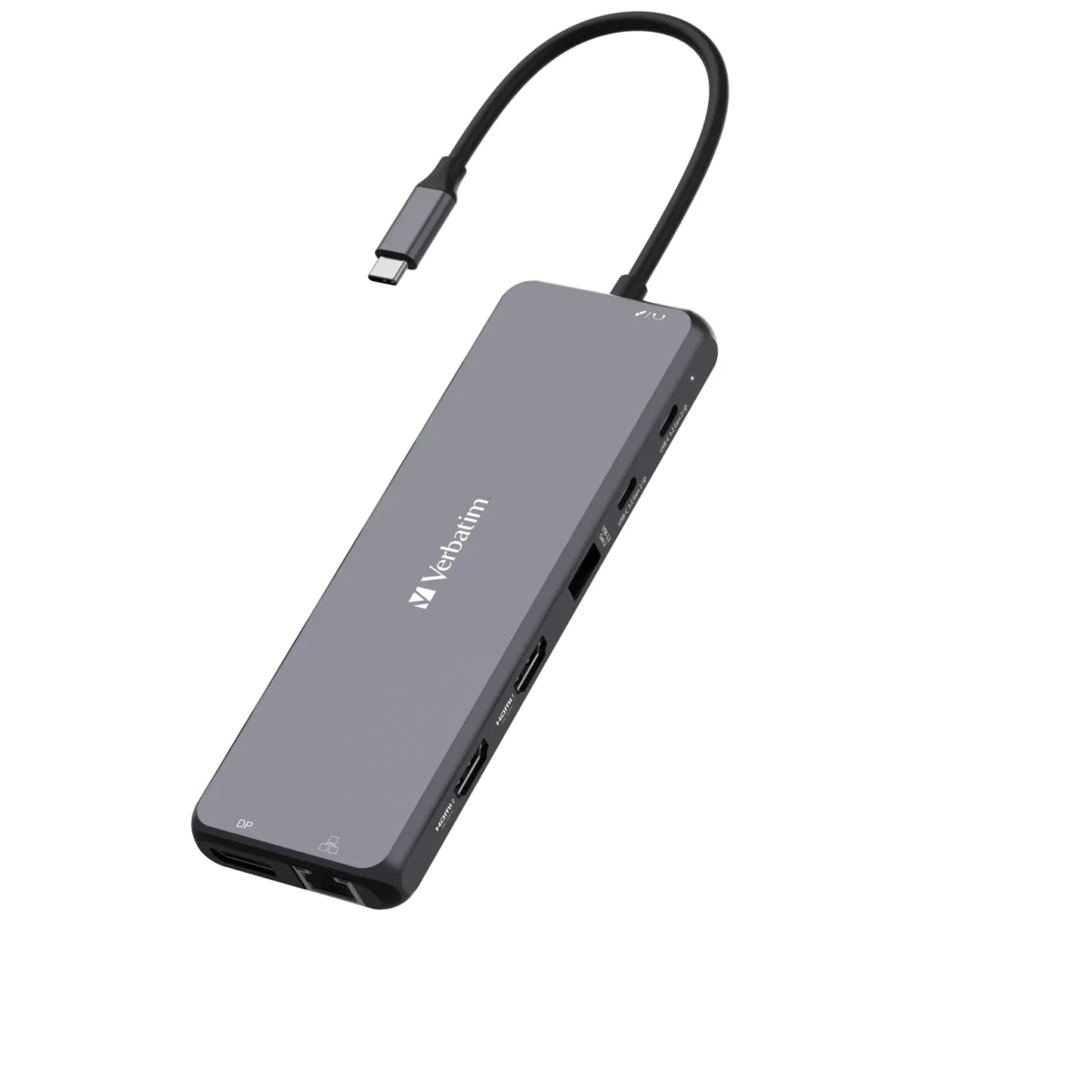 USB-C Pro 8-Port Multiport-Hub CMH-13, Verbatim, USB 3.1-C Kabel – Bild 3