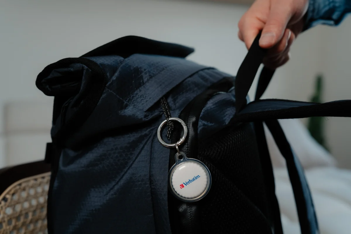 Bluetooth Tracker Verbatim My Finder "MYFC-02BW" für Apple "Wo ist?", 2er-Pack – Bild 5