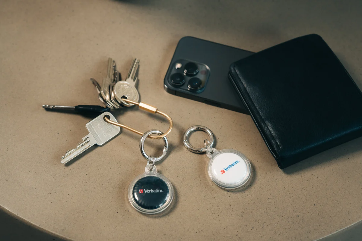Bluetooth Tracker Verbatim My Finder "MYFC-02BW" für Apple "Wo ist?", 2er-Pack – Bild 7