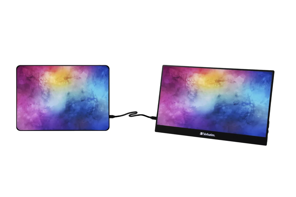 tragbarer Monitor Verbatim "PM-14", 14", LCD, Full HD, USB-A-C – Bild 2
