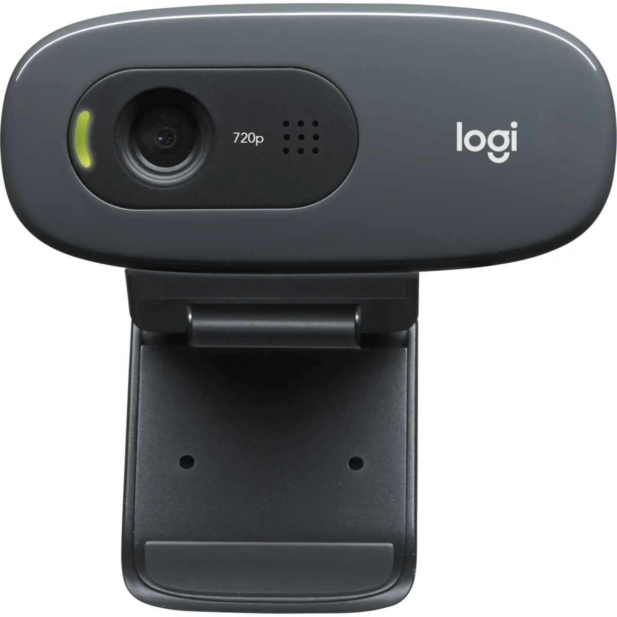 Webcam Logitech "C270", HD, 720p, USB, schwarz – Bild 1
