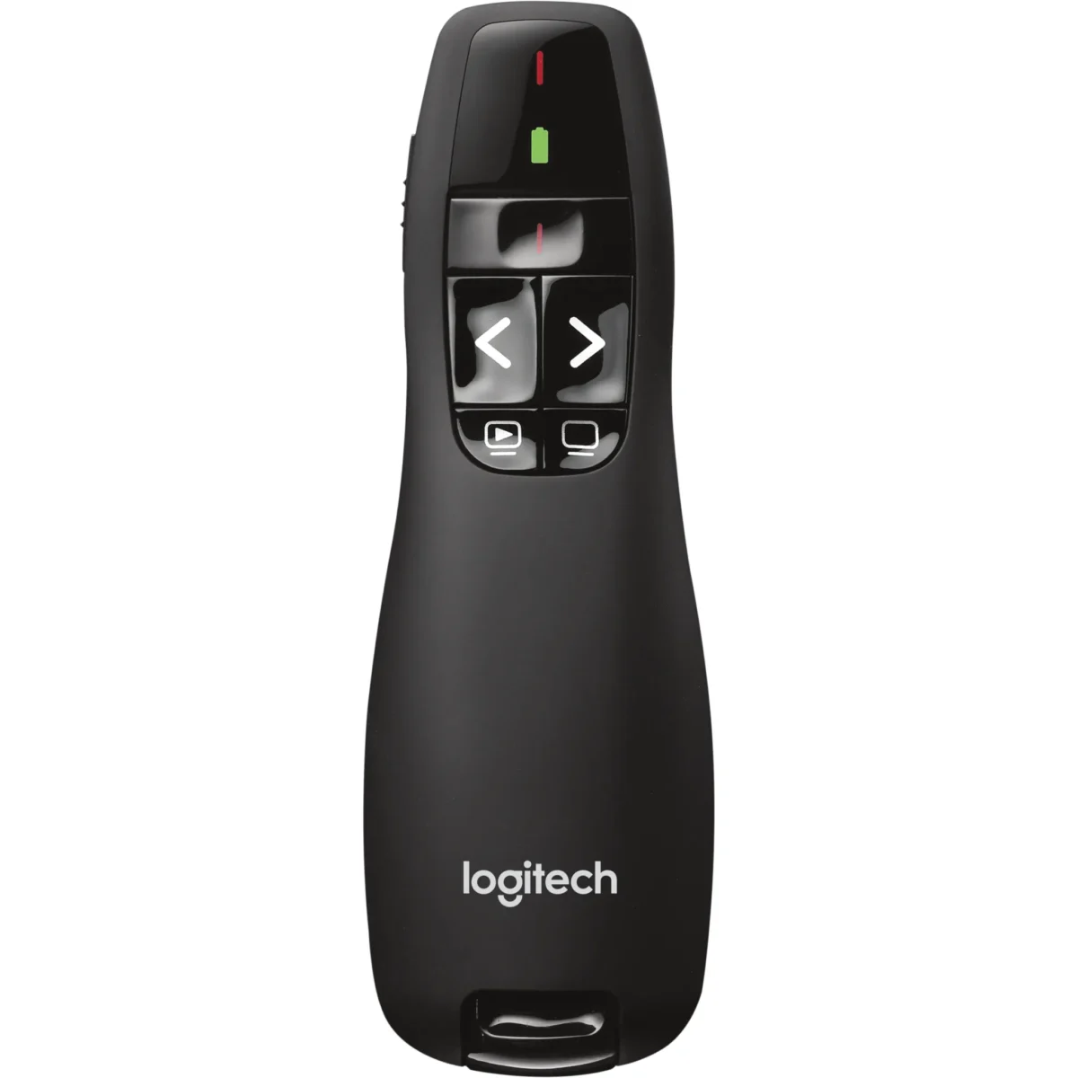 Presenter Logitech "R400", USB, Laser, schwarz, kabellos – Bild 1