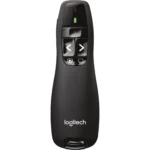 Presenter Logitech "R400", USB, Laser, schwarz, kabellos