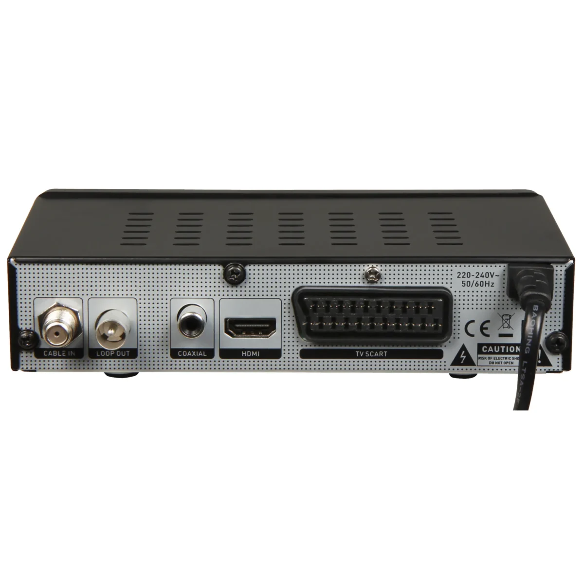 HD DVB-C Receiver in Full HD 1080p, USB 2.0, HDMI, SCART, Koaxial – Bild 3