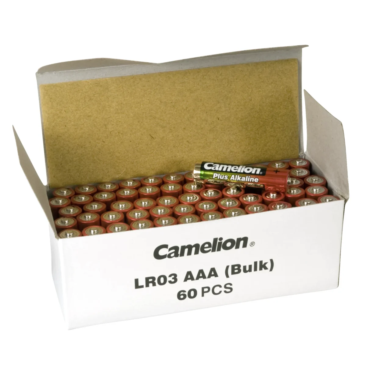 Micro-Batterie CAMELION Alkaline 1,5 V, Typ AAA, 60er-Pack – Bild 1