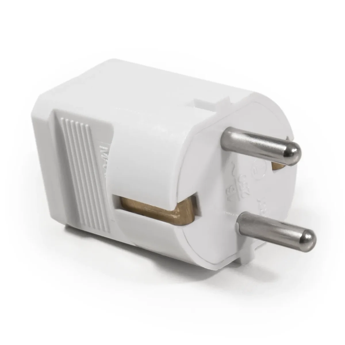 Schutzkontakt-Stecker McPower, weiß – Bild 1