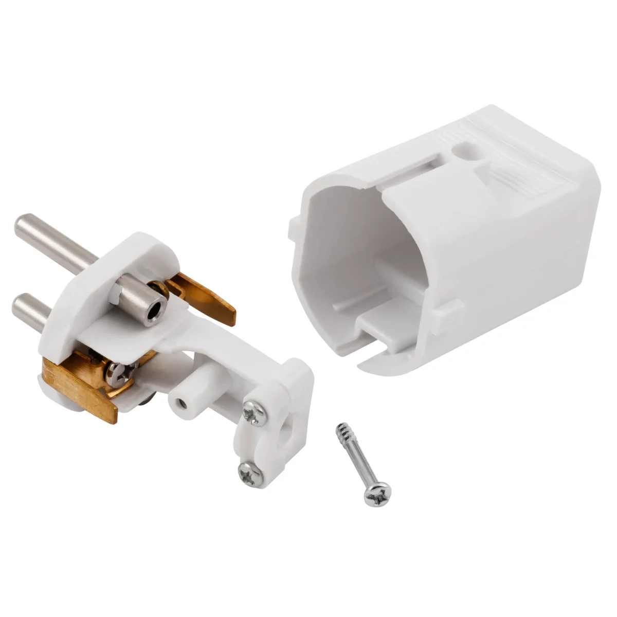 Schutzkontakt-Stecker McPower, weiß – Bild 3