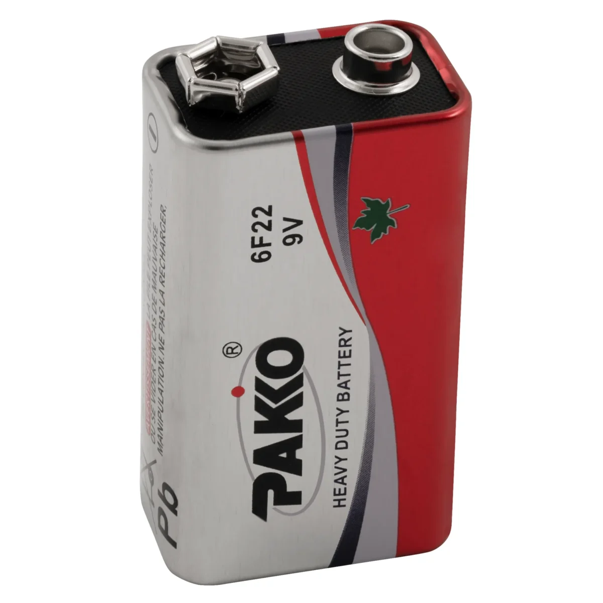 Block-Batterie Super Heavy Duty 9V, Typ 6F22 – Bild 2