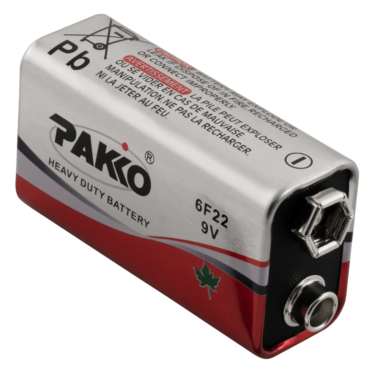 Block-Batterie Super Heavy Duty 9V, Typ 6F22 – Bild 3
