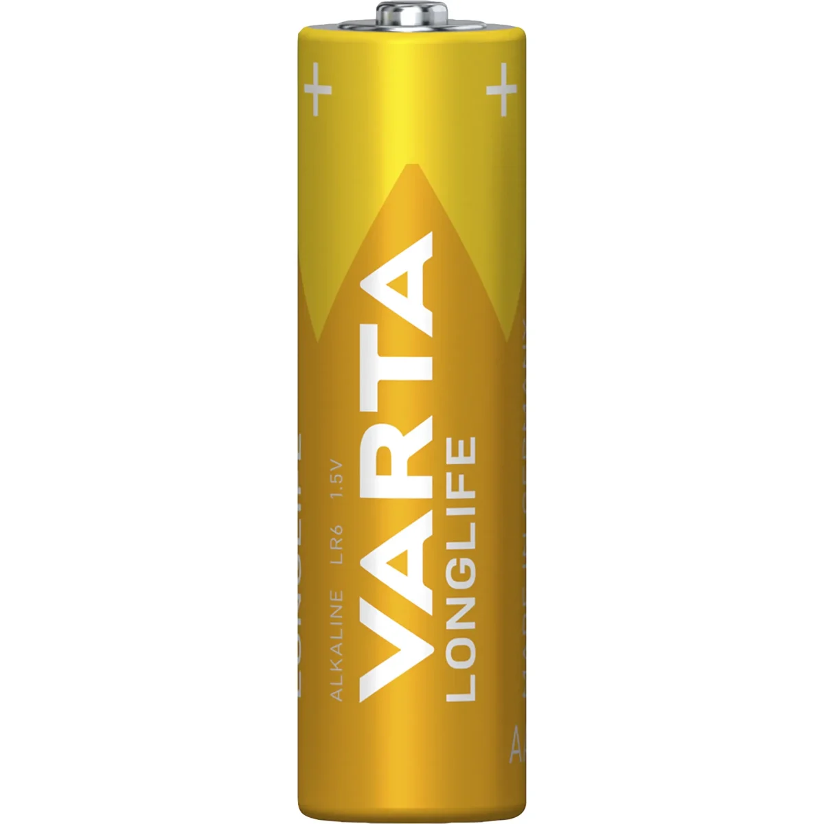 Mignon-Batterie VARTA "LONGLIFE" Alkaline, 1,5V, Typ AA, LR06, 8er-Pack – Bild 2
