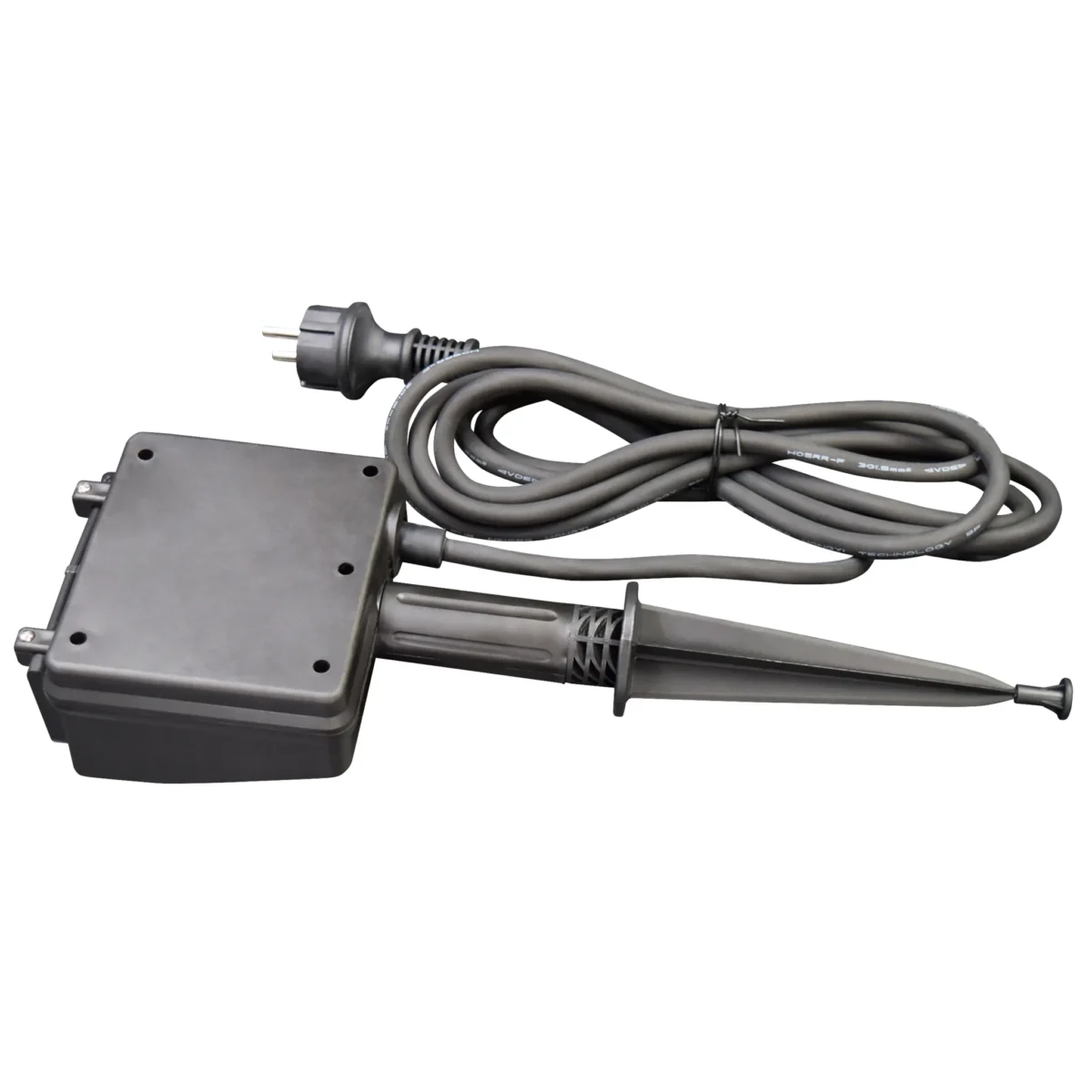 Gartensteckdose McPower, 2-fach, IP44, mit Erdspieß, 3m Kabel – Bild 2