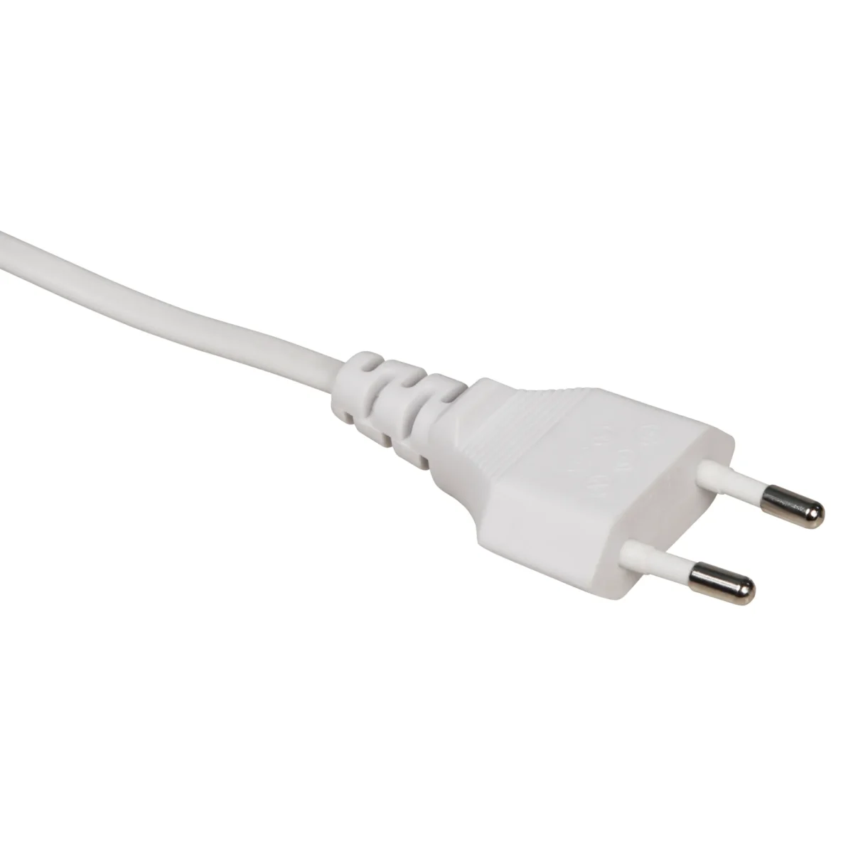 Euro-Netzkabel McPower mit Schnurschalter und E14 Fassung, 3,5m, weiß – Bild 3