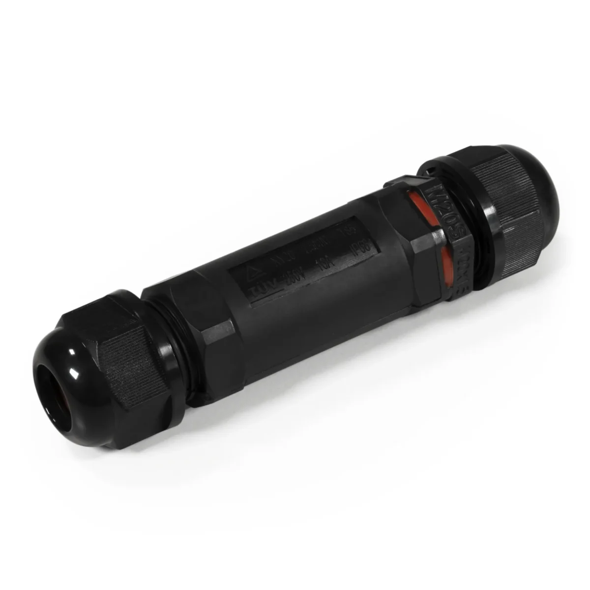 Kabelverbinder McPower, LxØ 107x27mm, IP68 - wasserdicht, 230V, 3-polig – Bild 1
