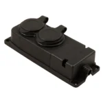 Verteiler-Steckdosenleiste 2fach, IP44