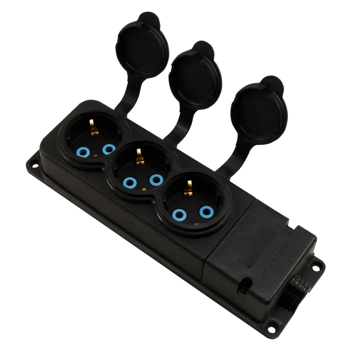 Verteiler-Steckdosenleiste 3fach, IP44 – Bild 2