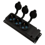 Verteiler-Steckdosenleiste 3fach, IP44 – Bild 2