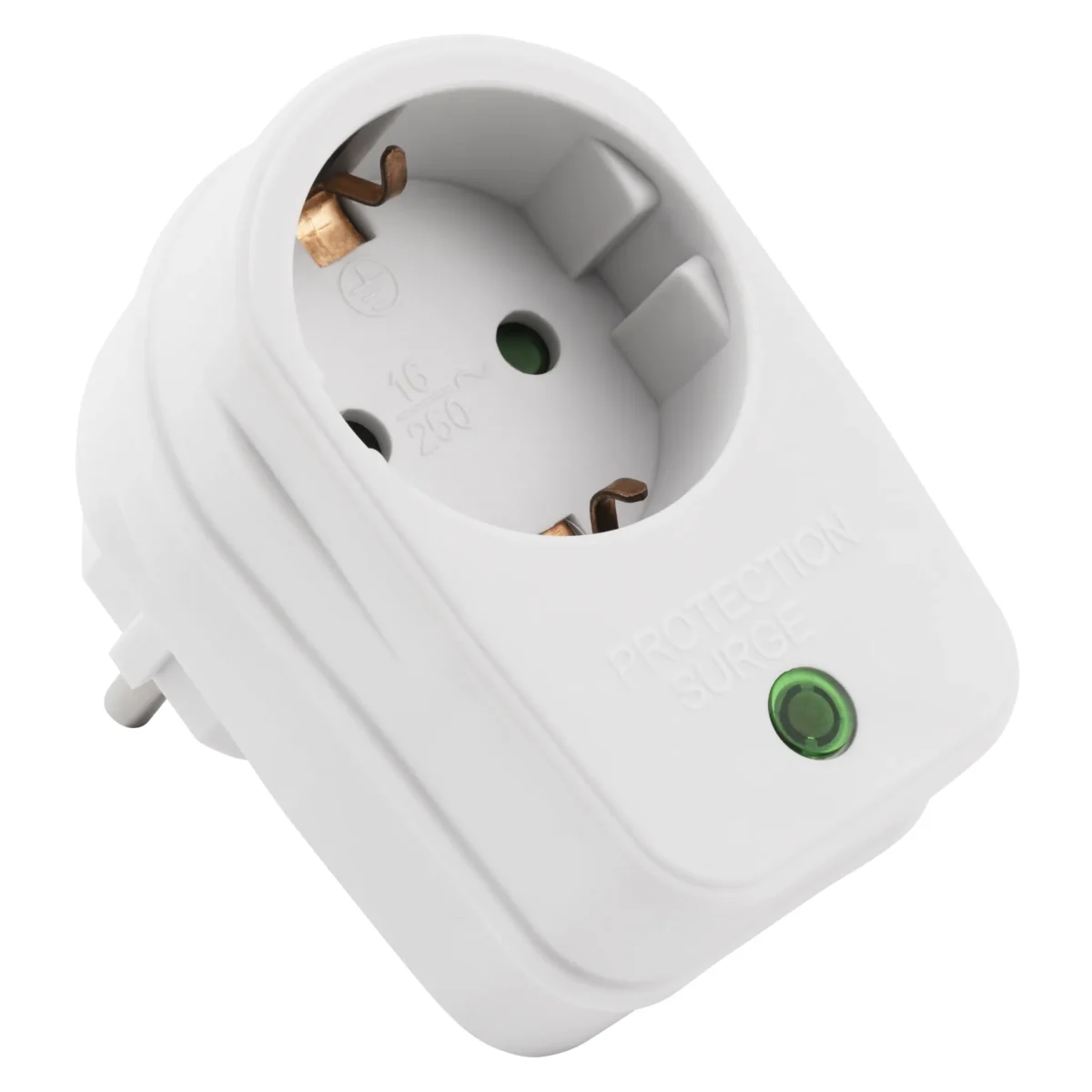Steckdosenadapter McPower mit Überspannungsschutz, 230V/3500W – Bild 2