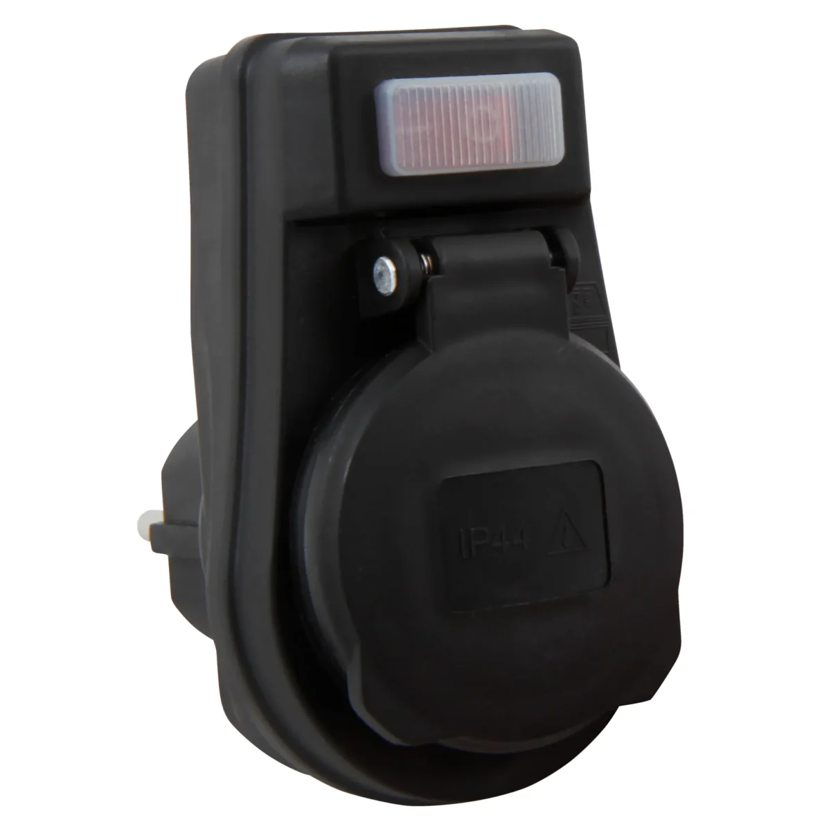 Steckdosenadapter McPower mit Schalter, 230V/3500W, IP44 - für Außen – Bild 2