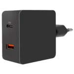 USB Ladegerät, 230V Netzteil, 1xUSB-A 1xUSB-C, 18W, max 3A/5V, 2A/9V,1,5A/12V – Bild 2