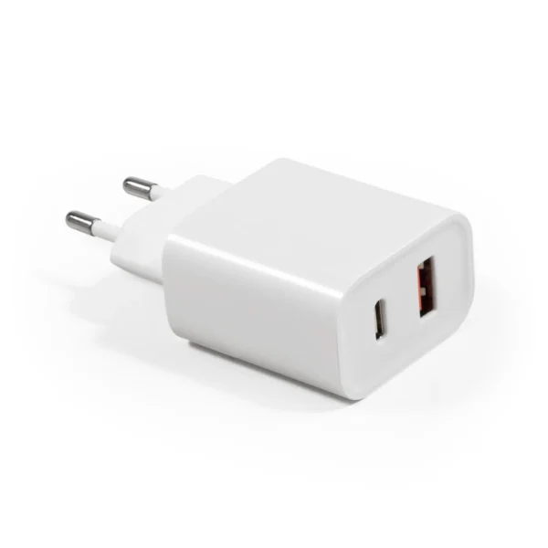 USB Ladegerät McPower, Ein 100-240V, Aus 5V/3A, 9V/2A, 12V/1,5A, USB-A+ USB-C