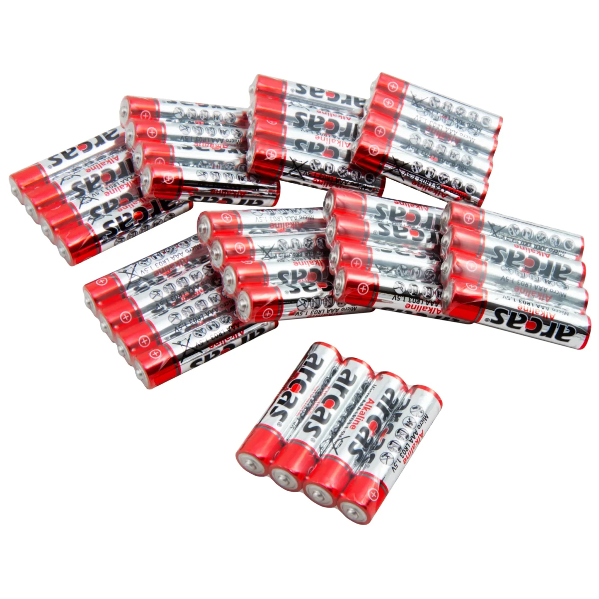Micro-Batterie Alkaline 1,5V, Typ AAA/LR03, 32+4 Pack – Bild 1