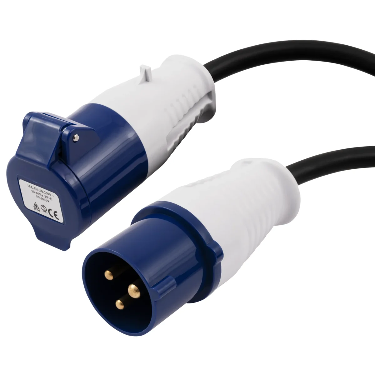 CEE-Verlängerungskabel McPower, 10m H07RNG 3G2,5, 230V, IP44 – Bild 2