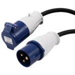 CEE-Verlängerungskabel McPower, 10m H07RNG 3G2,5, 230V, IP44 – Bild 2