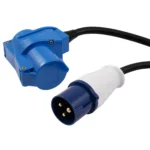 CEE-Verlängerungskabel McPower, 10m H07RNG 3G2,5, 230V, IP44 – Bild 2