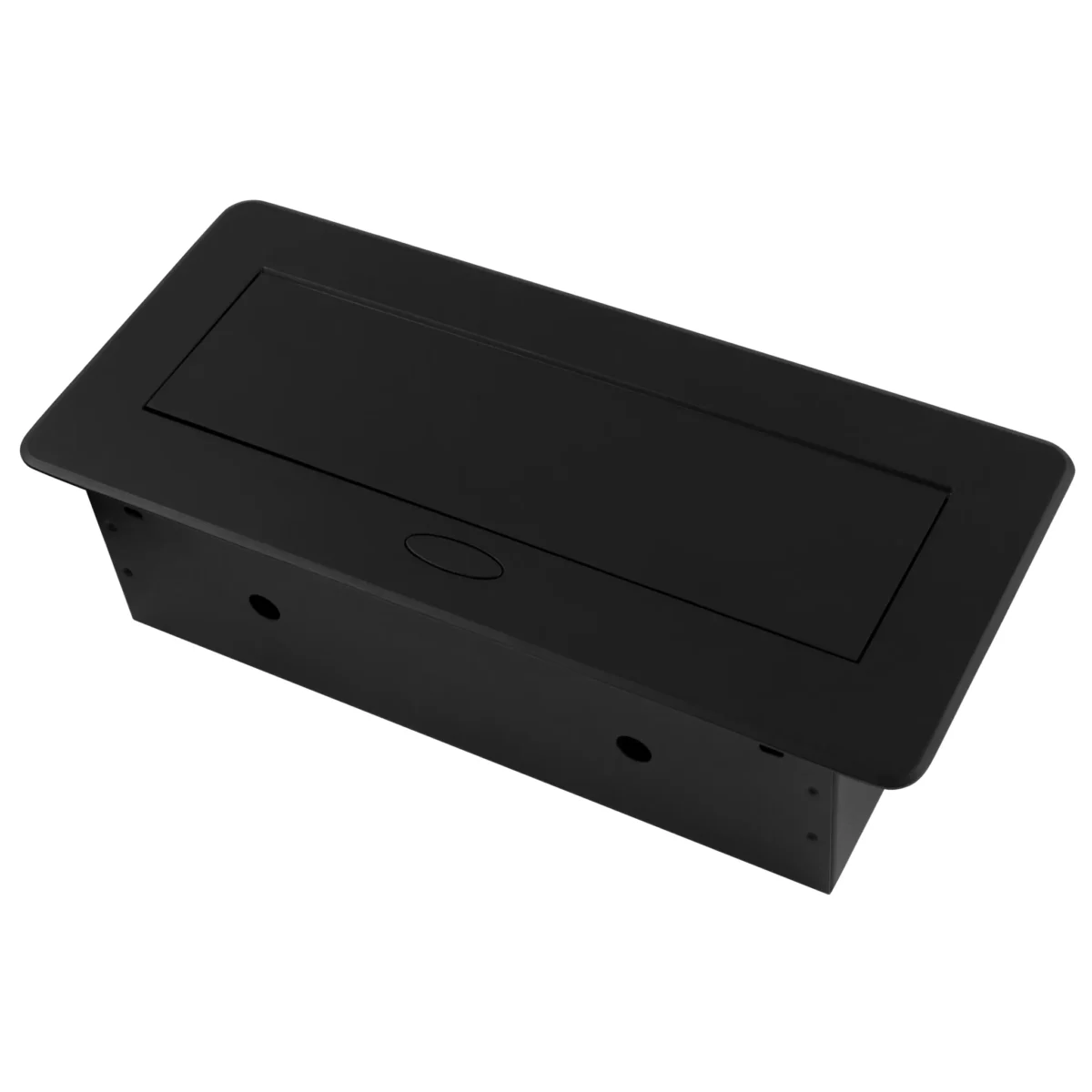 Tisch-Einbausteckdose McPower "TS-03S" 3x Steckdose, 267x120x68mm – Bild 2