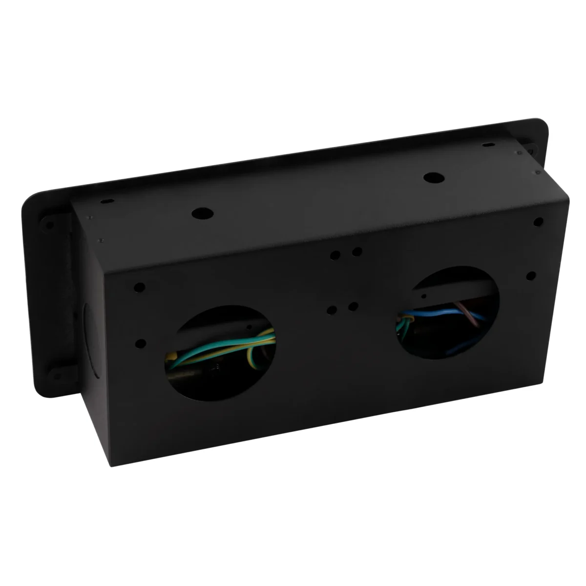 Tisch-Einbausteckdose McPower "TS-03S" 3x Steckdose, 267x120x68mm – Bild 3