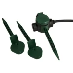 Garten-Verlängerungskabel McPower, 3 Steckdosen, IP44, 10m Kabel, 5m+2,5m+2,5m – Bild 2