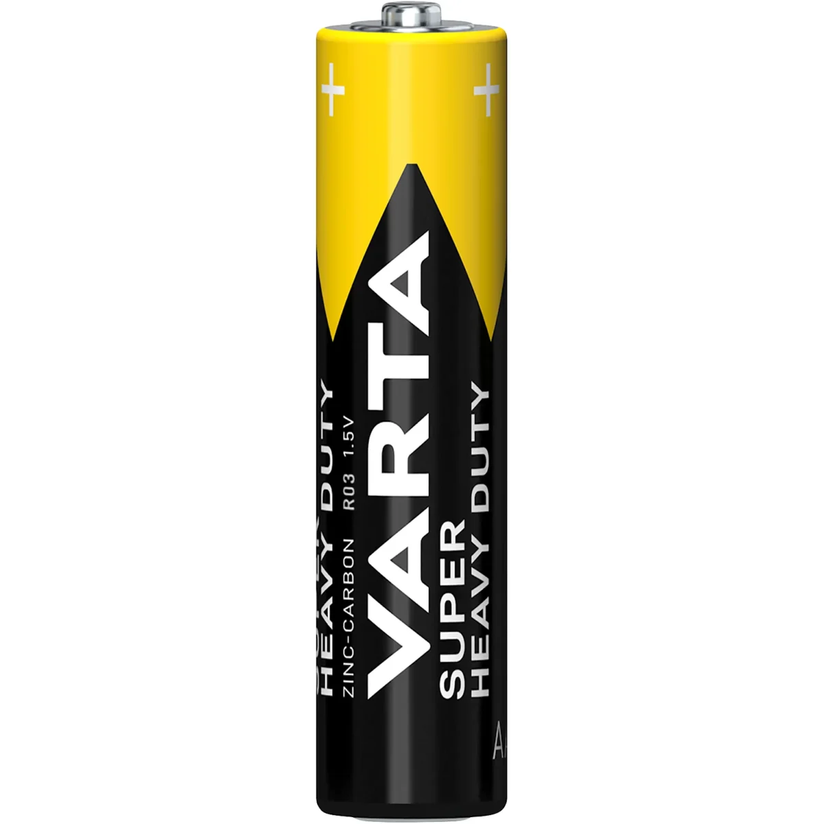 Micro-Batterie VARTA "Super Heavy Duty" Zink-Kohle, Typ AAA, R03, 1,5V, 4er-Pack – Bild 2