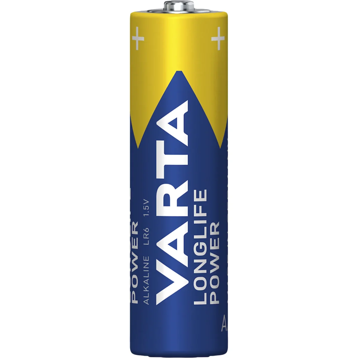 Mignon-Batterie VARTA "Longlife Power" Alkaline, Typ AA, LR06, 1,5V, 40er Pack – Bild 2